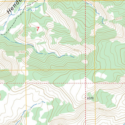 Pine Lake, UT FSTopo Legacy Preview 2