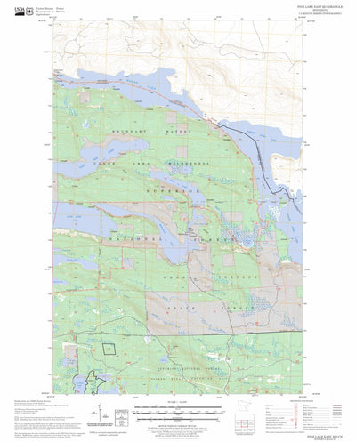 Pine Lake East, MN FSTopo Legacy Preview 1