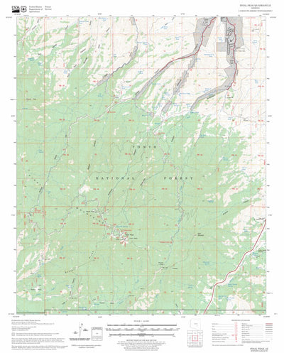 Pinal Peak, AZ FSTopo Legacy Preview 1