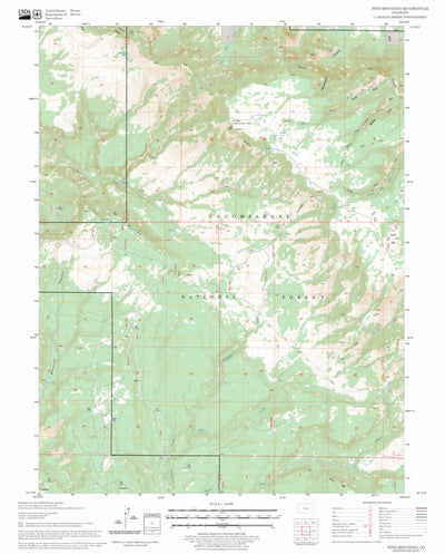 Pine Mountain, CO FSTopo Legacy Preview 1