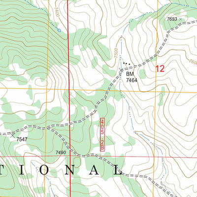 Pine Mountain, CO FSTopo Legacy Preview 2