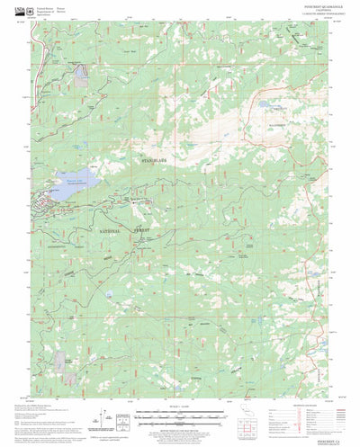 Pinecrest, CA FSTopo Legacy Preview 1