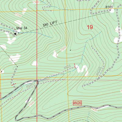Pinecrest, CA FSTopo Legacy Preview 2