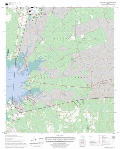 Pineland South, TX FSTopo Legacy Preview 1