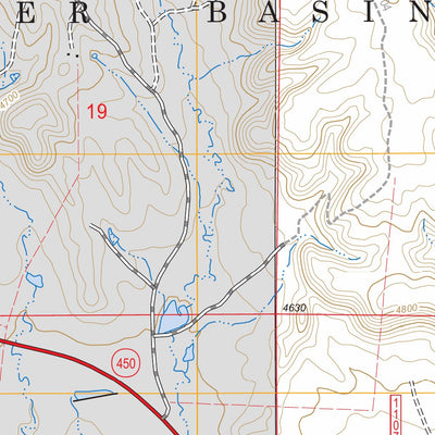 Piney Canyon NW, WY FSTopo Legacy Preview 2