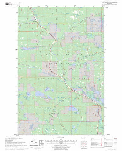 Pine Mountain, MN FSTopo Legacy Preview 1