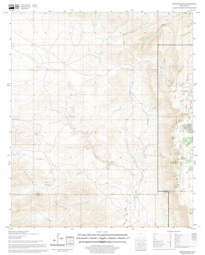 Pinon Ranch, NM FSTopo Legacy Preview 1