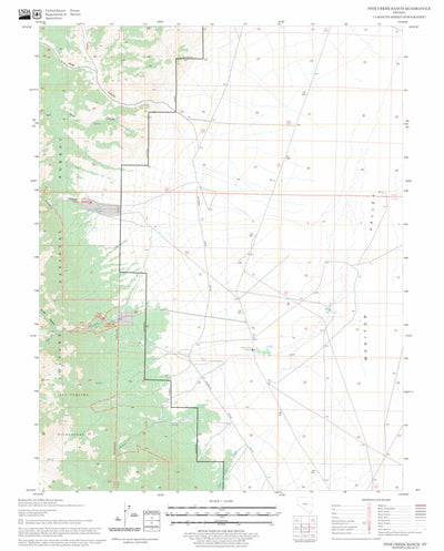 Pine Creek Ranch, NV FSTopo Legacy Preview 1