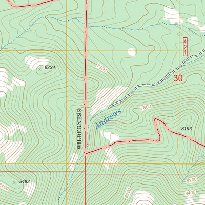 Pine Creek Ranch, NV FSTopo Legacy Preview 3