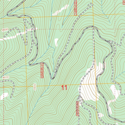 Pioneer Ridge, MT FSTopo Legacy Preview 3