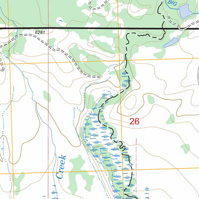 Pintler Lake, MT FSTopo Legacy Preview 2