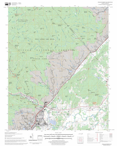 Pisgah Forest, NC FSTopo Legacy Preview 1
