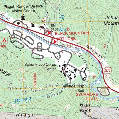 Pisgah Forest, NC FSTopo Legacy Preview 3