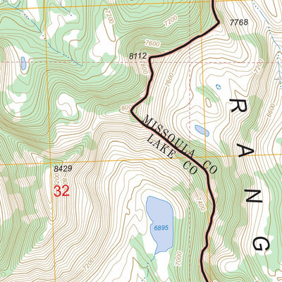 Piper-Crow Pass, MT FSTopo Legacy Preview 3