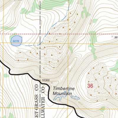 Pinnacle Mountain, MT FSTopo Legacy Preview 2