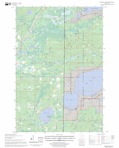 Pioneer Lake, WI FSTopo Legacy Preview 1