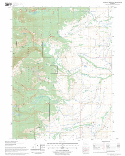Pitchpine Mountain, CO FSTopo Legacy Preview 1