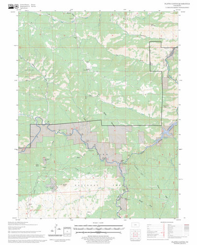 Platte Canyon, CO FSTopo Legacy Preview 1