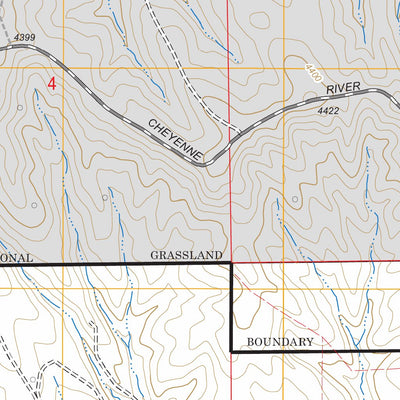 Poddy Creek, WY FSTopo Legacy Preview 3
