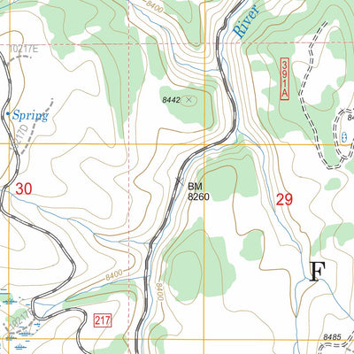 Poison Meadows, WY FSTopo Legacy Preview 2