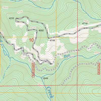 Polaris Peak, ID FSTopo Legacy Preview 2