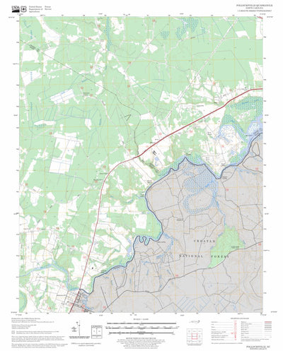 Pollocksville, NC FSTopo Legacy Preview 1