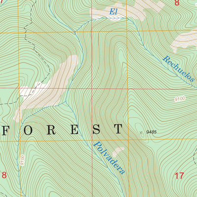 Polvadera Peak, NM FSTopo Legacy Preview 2