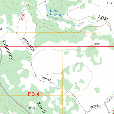 Pollywog Lake, UT FSTopo Legacy Preview 2