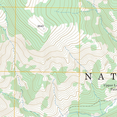 Pollux Peak, WY FSTopo Legacy Preview 3
