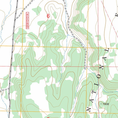 Ponderosa Tank, NM FSTopo Legacy Preview 3