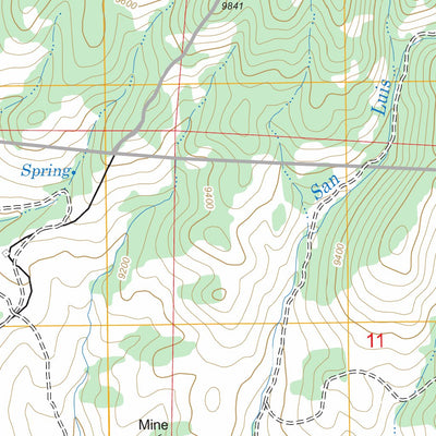 Poncha Pass, CO FSTopo Legacy Preview 2