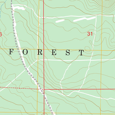 Porcupine Butte, CA FSTopo Legacy Preview 2