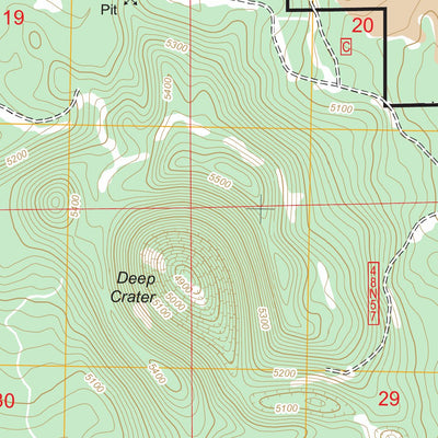 Porcupine Butte, CA FSTopo Legacy Preview 3
