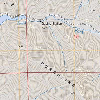 Porcupine Reservoir, UT FSTopo Legacy Preview 3