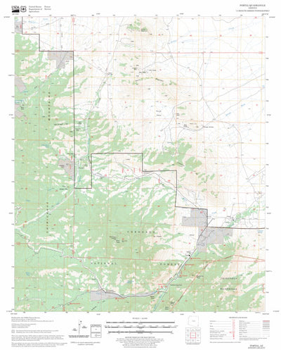 Portal, AZ FSTopo Legacy Preview 1