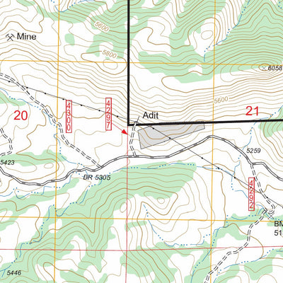 Portal, AZ FSTopo Legacy Preview 2