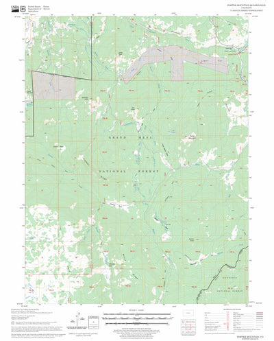 Porter Mountain, CO FSTopo Legacy Preview 1