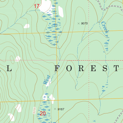 Porter Mountain, CO FSTopo Legacy Preview 2