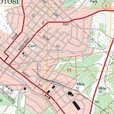 Potosi, MO FSTopo Legacy Preview 3