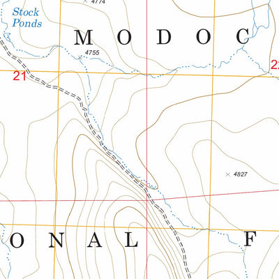 Pothole Valley, CA FSTopo Legacy Preview 2