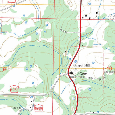Pottersville, MO FSTopo Legacy Preview 2