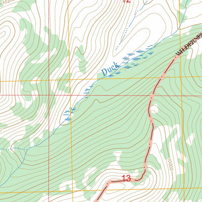 Powder River Pass, WY FSTopo Legacy Preview 3