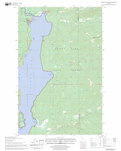 Priest Lake NE, ID FSTopo Legacy Preview 1