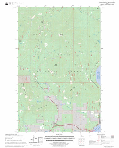 Priest Lake NW, ID FSTopo Legacy Preview 1