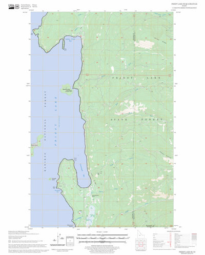 Priest Lake SE, ID FSTopo Legacy Preview 1