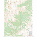 Ptarmigan Mountain, WY FSTopo Legacy Preview 1