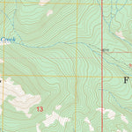 Ptarmigan Mountain, WY FSTopo Legacy Preview 2