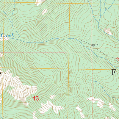Ptarmigan Mountain, WY FSTopo Legacy Preview 2