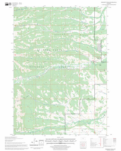 Prospect Peak, WY FSTopo Legacy Preview 1