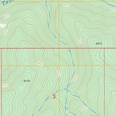 Pueblo Peak, NM FSTopo Legacy Preview 2